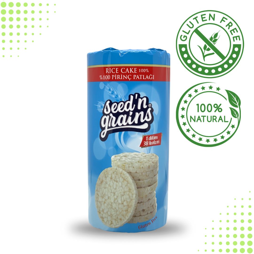 RİCE CAKE PİRİNÇ PATLAĞI (135 GR)