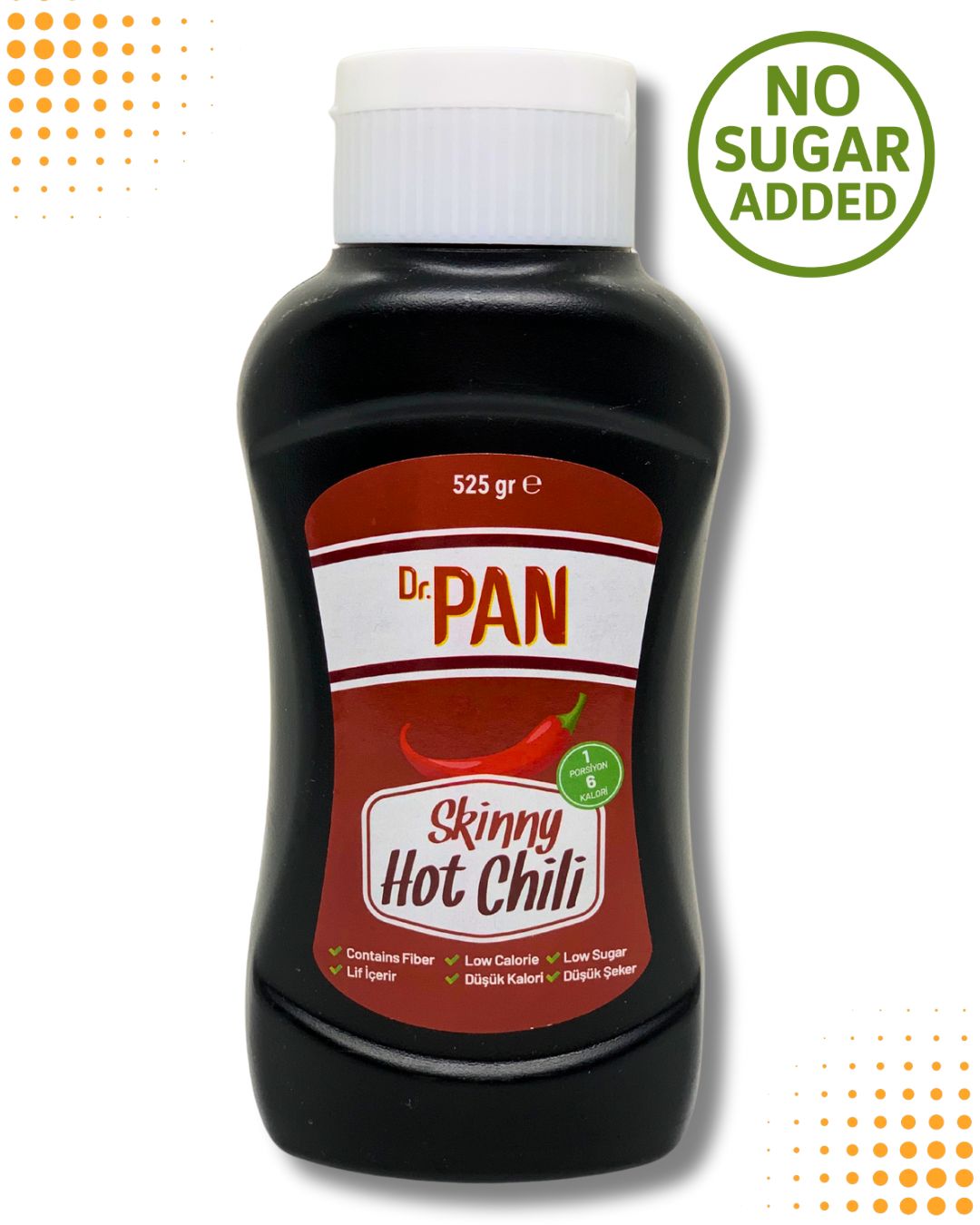 DR.PAN HOT CHİLİ SOS (DÜŞÜK KALORİLİ)