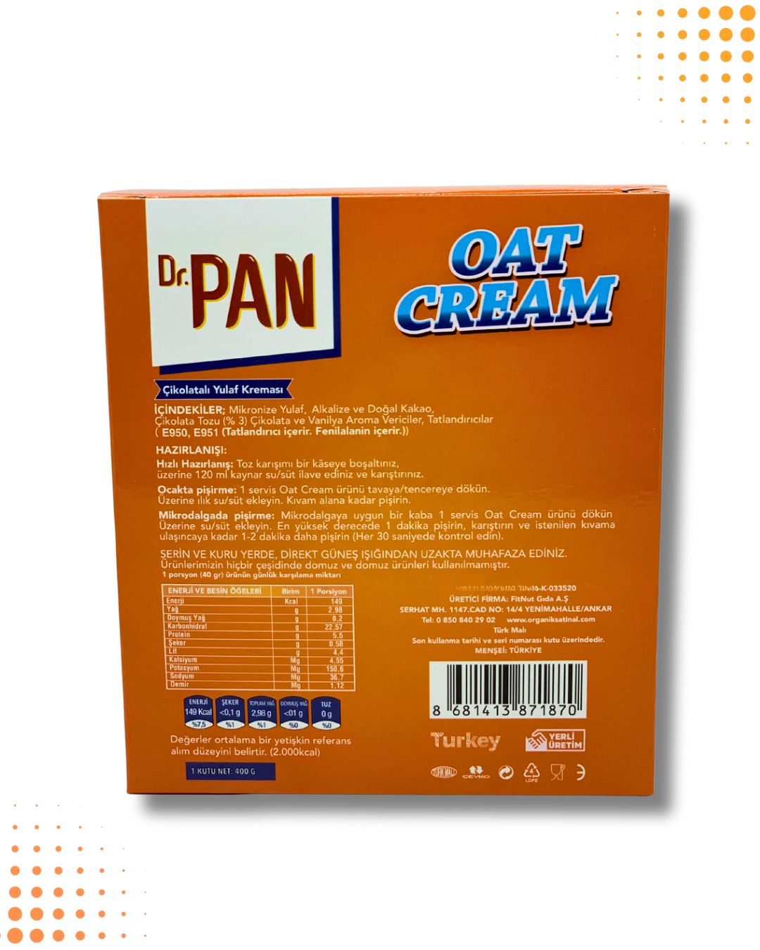 DR.PAN OAT CREAM